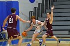 MBBall vs Sprinfgfield  Wheaton College Men’s Basketball vs Springfield College. - Photo By: KEITH NORDSTROM